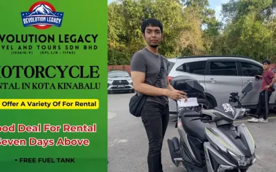 Dengan Menyewa Motor Di Kota Kinabalu , Perjalanan Anda Jadi Lebih Mudah & Tenang.